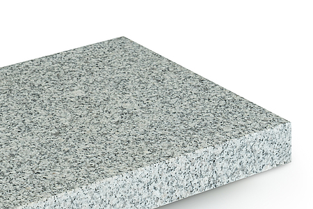 2 PADANG CRISTALLO G603 Granit | geflammt & gebürstet VK vollrund geschliffen HK geschliffen & gefast