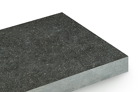 3 BASALTO IBÉRICO Basalt | geflammt VK bleistiftrund geschliffen HK geschliffen & gefast